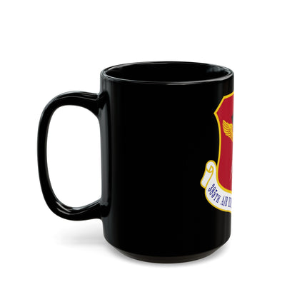 385th Air Expeditionary Group (U.S. Air Force) Black Coffee Mug-The Sticker Space