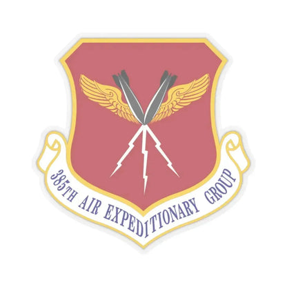 385th Air Expeditionary Group (U.S. Air Force) STICKER Vinyl Kiss-Cut Decal 2 Inch Transparent - The Sticker Space