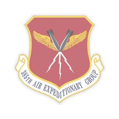 385th Air Expeditionary Group (U.S. Air Force) STICKER Vinyl Kiss-Cut Decal 6 Inch Transparent - The Sticker Space