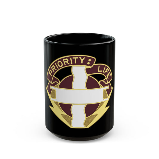 385th Field Hospital (U.S. Army) Black Coffee Mug-15oz-The Sticker Space