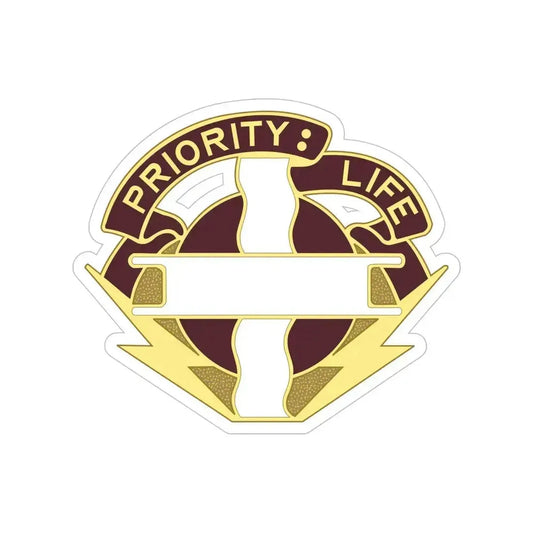385th Field Hospital (U.S. Army) Transparent STICKER Die-Cut Vinyl Decal 6 Inch - The Sticker Space