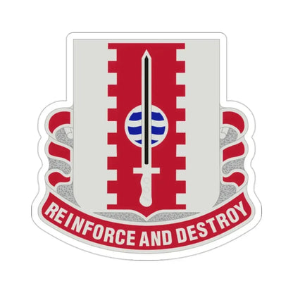 386 Engineer Battalion (U.S. Army) STICKER Vinyl Die-Cut Decal 2 Inch - The Sticker Space