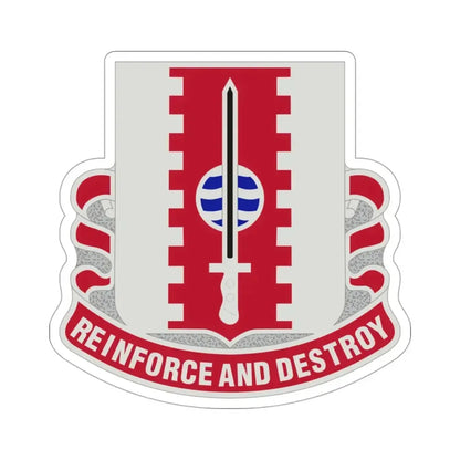 386 Engineer Battalion (U.S. Army) STICKER Vinyl Die-Cut Decal 3 Inch - The Sticker Space