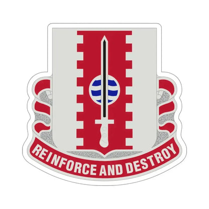 386 Engineer Battalion (U.S. Army) STICKER Vinyl Die-Cut Decal 5 Inch - The Sticker Space