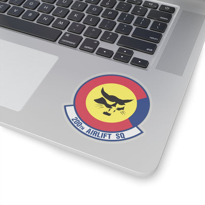 200 Airlift Squadron (U.S. Air Force) STICKER Vinyl Kiss-Cut Decal-The Sticker Space