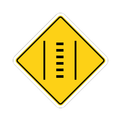 MUTCD-PR W17-3b (Puerto Rico) (Road Sign) STICKER Vinyl Kiss-Cut Decal