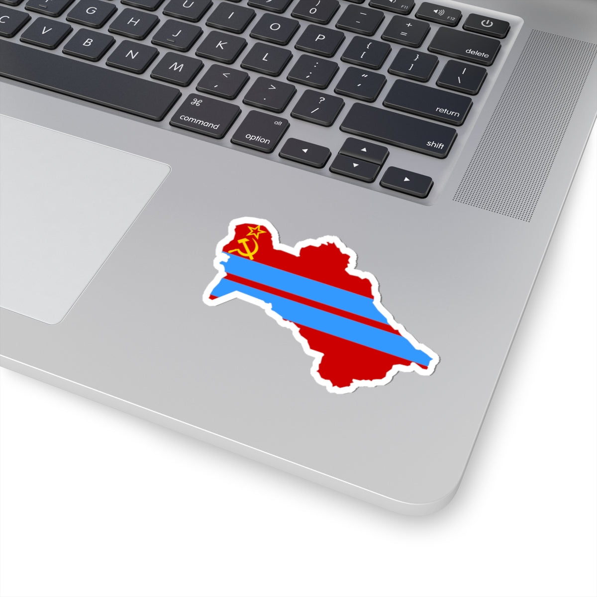 Flag map of the Turkmen SSR 1953-1991 Flag map of Turkmenistan 19911992 (Turkmenistan) STICKER Vinyl Kiss-Cut Decal