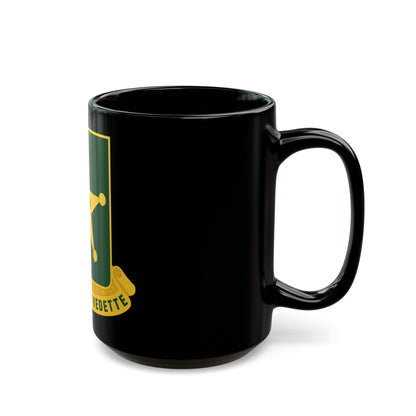 387 Military Police Battalion (U.S. Army) Black Coffee Mug-The Sticker Space