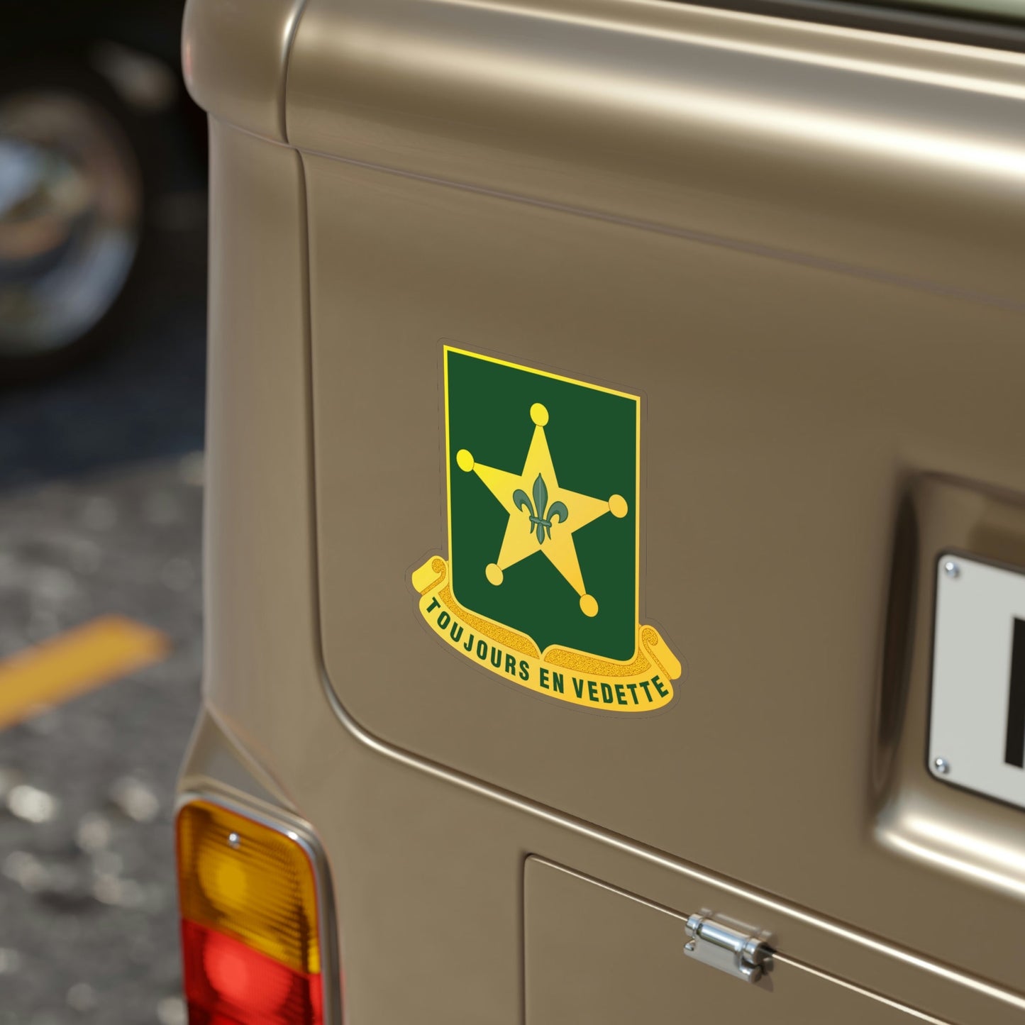 387 Military Police Battalion (U.S. Army) Transparent STICKER Die-Cut Vinyl Decal-The Sticker Space