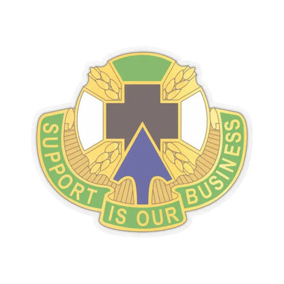 388 Medical Battalion (U.S. Army) STICKER Vinyl Kiss-Cut Decal 2 Inch Transparent - The Sticker Space