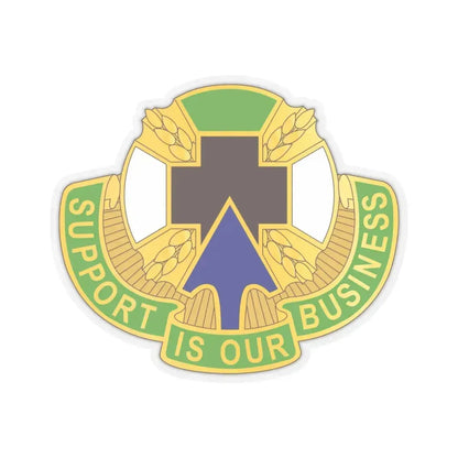 388 Medical Battalion (U.S. Army) STICKER Vinyl Kiss-Cut Decal 6 Inch Transparent - The Sticker Space