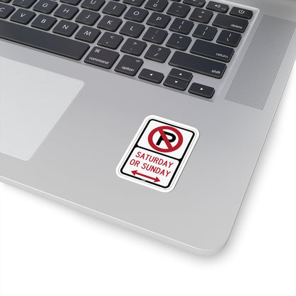 PBOT Road sign P1210D (Oregon) (Road Sign) STICKER Vinyl Kiss-Cut Decal