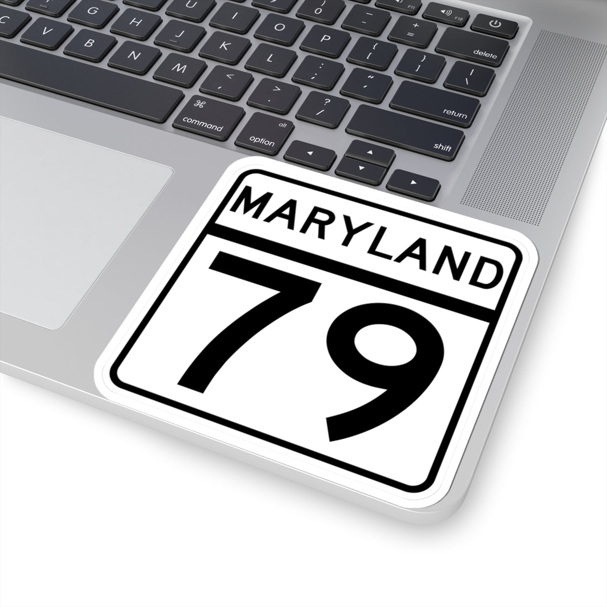 MD Route 79 (Maryland) (Road Sign) STICKER Vinyl Kiss-Cut Decal