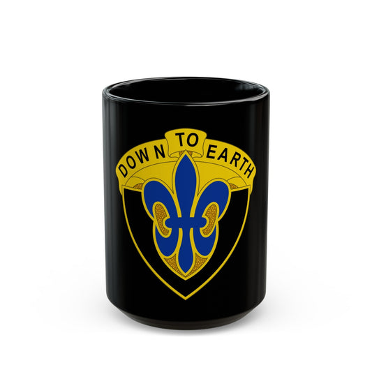 389 Engineer Battalion (U.S. Army) Black Coffee Mug-15oz-The Sticker Space