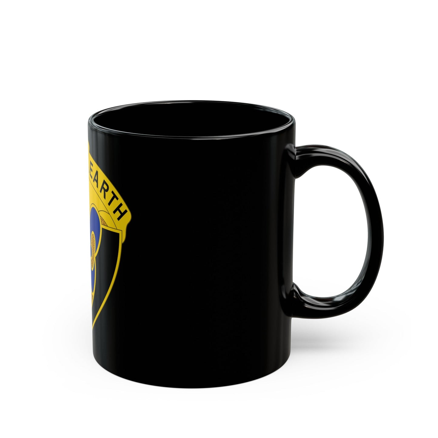 389 Engineer Battalion (U.S. Army) Black Coffee Mug-The Sticker Space