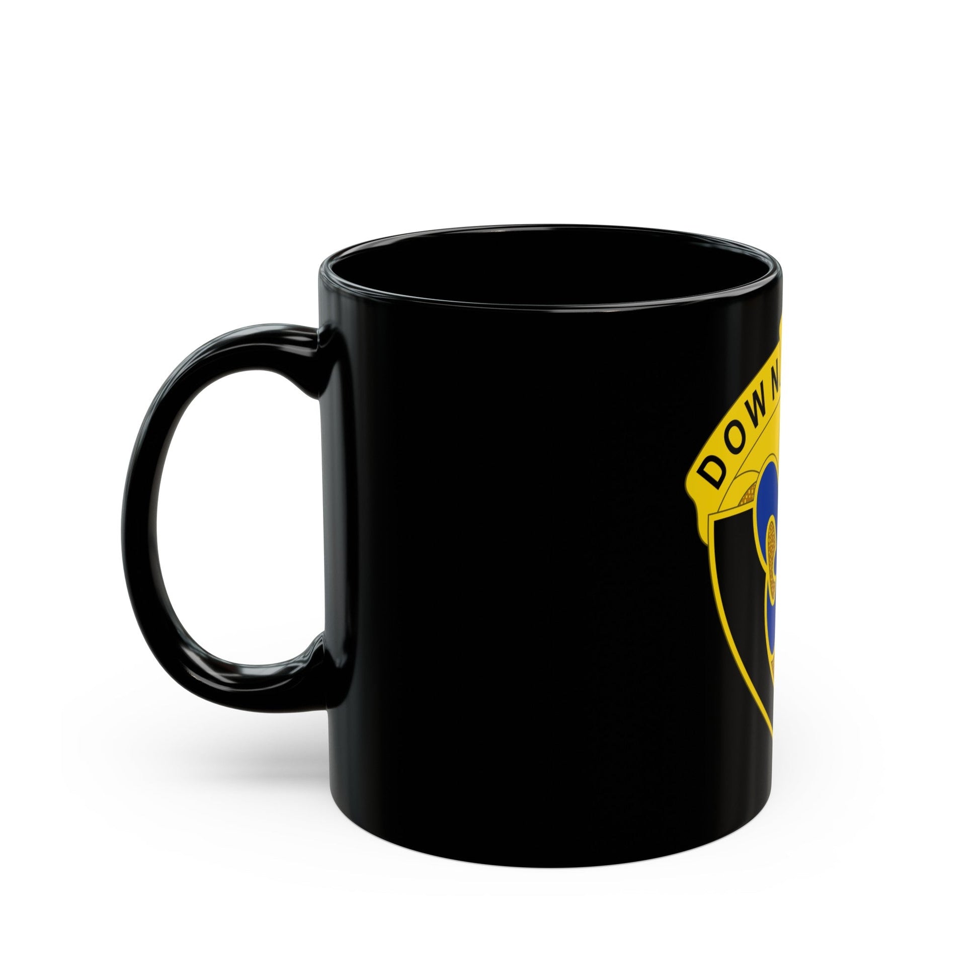 389 Engineer Battalion (U.S. Army) Black Coffee Mug-The Sticker Space