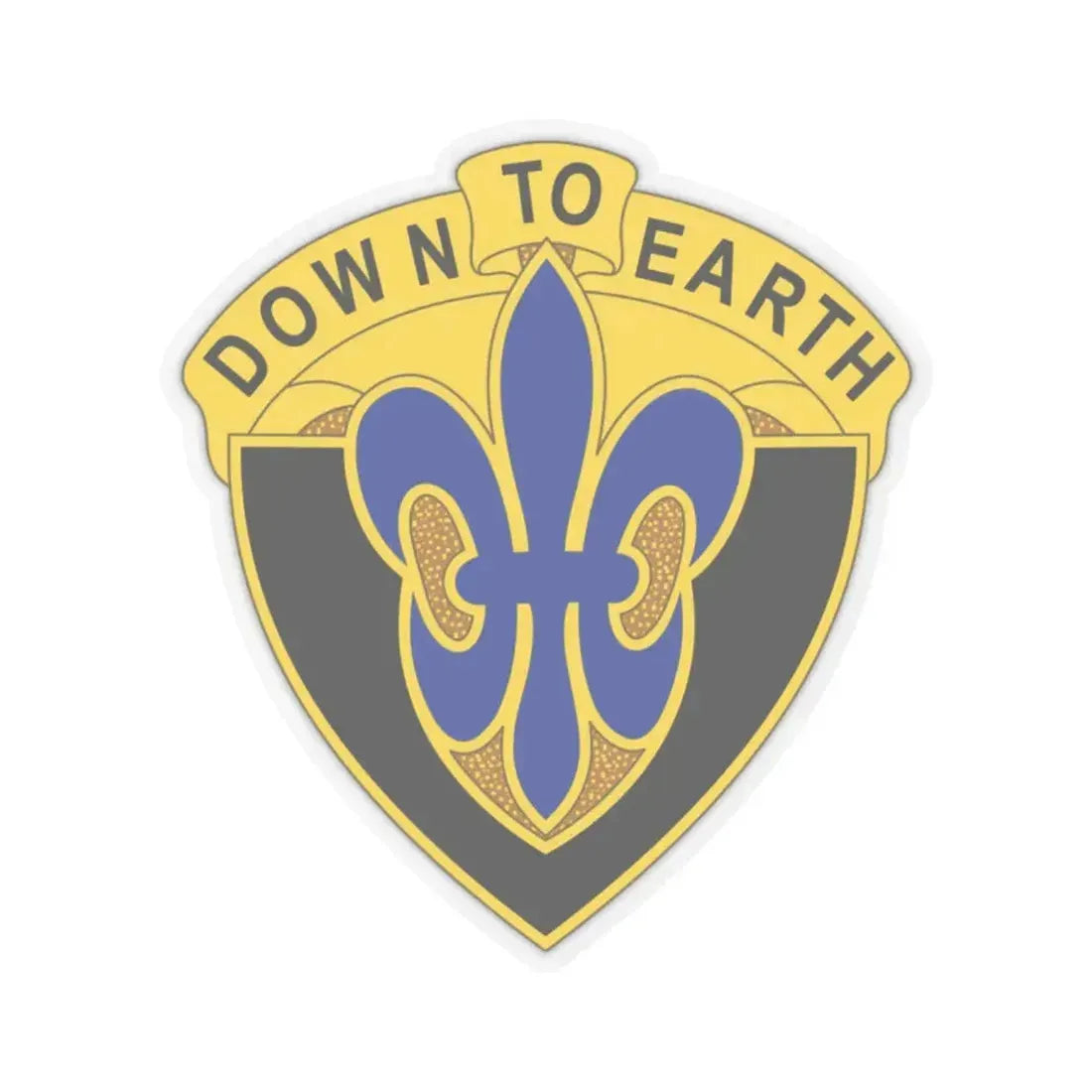 389 Engineer Battalion (U.S. Army) STICKER Vinyl Kiss-Cut Decal 2 Inch Transparent - The Sticker Space