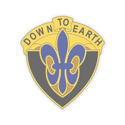 389 Engineer Battalion (U.S. Army) STICKER Vinyl Kiss-Cut Decal 2 Inch Transparent - The Sticker Space