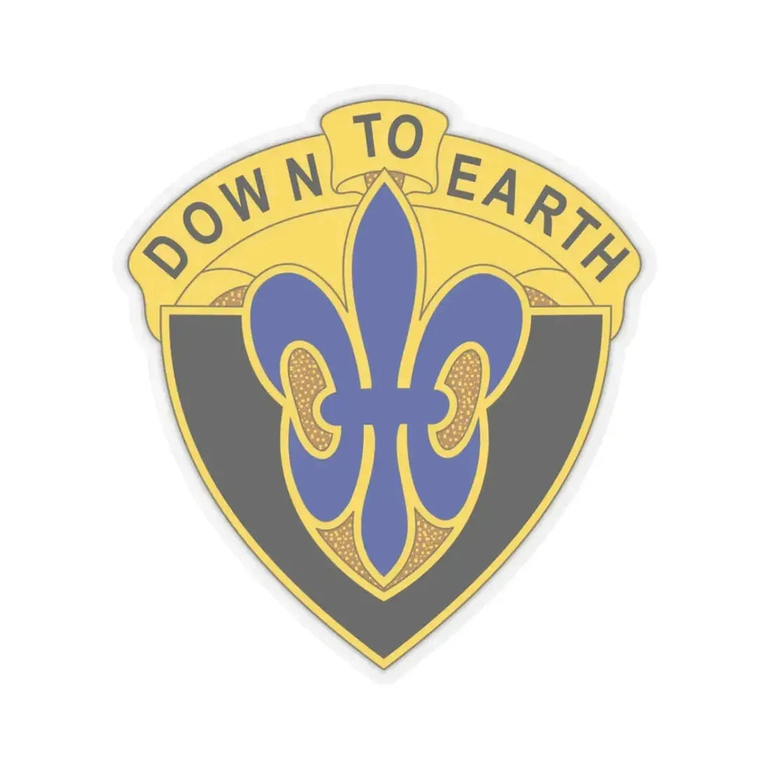 389 Engineer Battalion (U.S. Army) STICKER Vinyl Kiss-Cut Decal 3 Inch Transparent - The Sticker Space