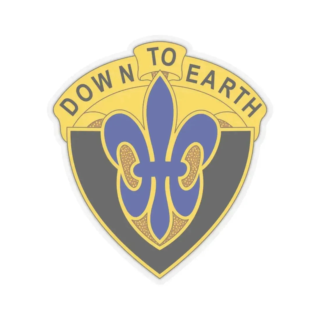 389 Engineer Battalion (U.S. Army) STICKER Vinyl Kiss-Cut Decal 4 Inch Transparent - The Sticker Space