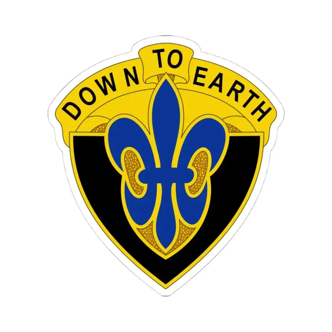 389 Engineer Battalion (U.S. Army) STICKER Vinyl Kiss-Cut Decal 4 Inch White - The Sticker Space