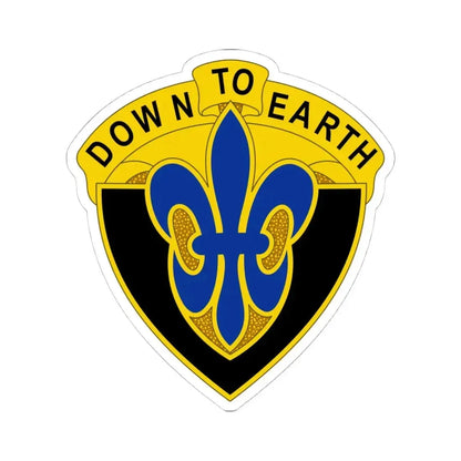 389 Engineer Battalion (U.S. Army) STICKER Vinyl Kiss-Cut Decal 4 Inch White - The Sticker Space