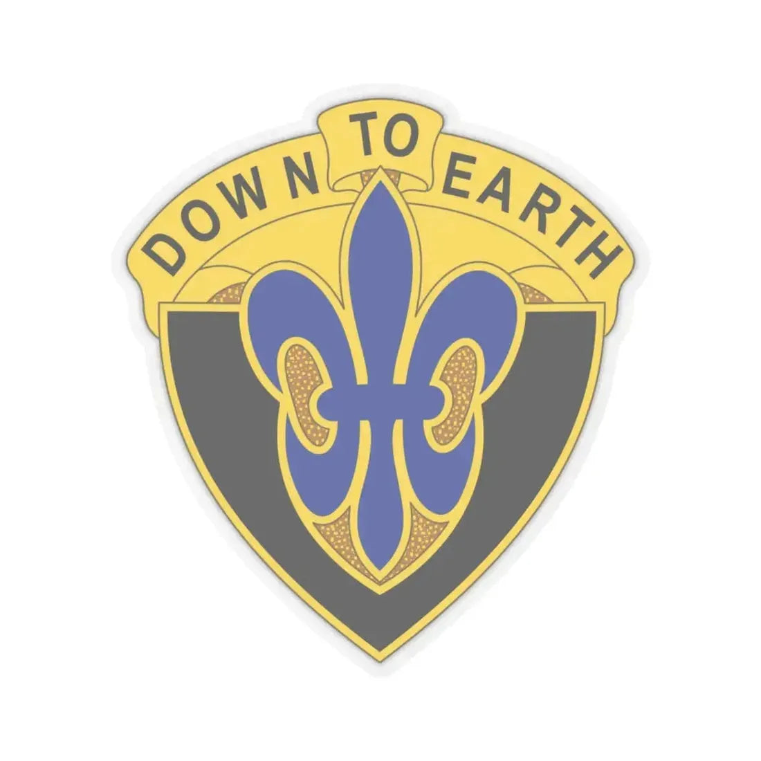 389 Engineer Battalion (U.S. Army) STICKER Vinyl Kiss-Cut Decal 6 Inch Transparent - The Sticker Space