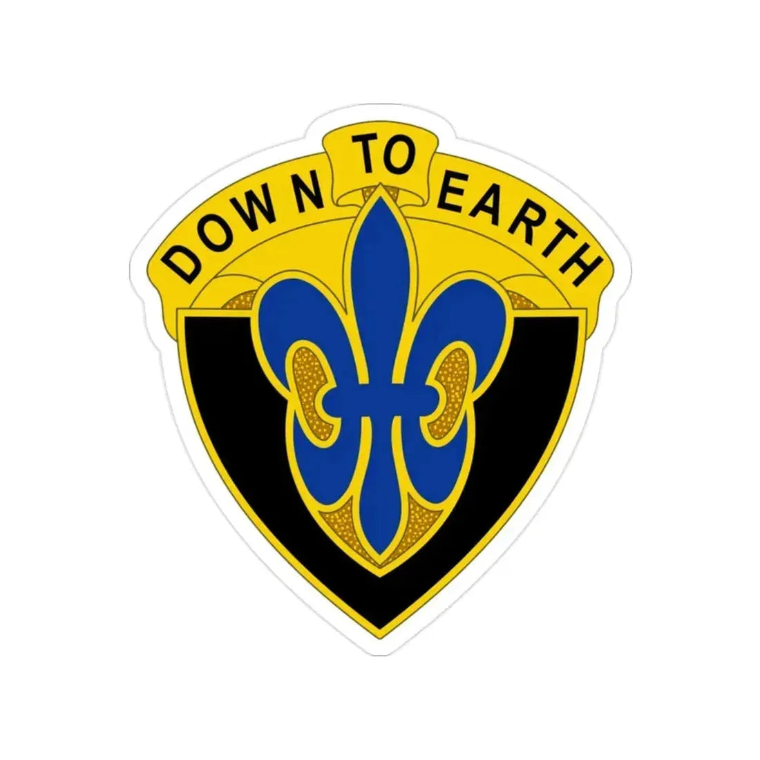 389 Engineer Battalion (U.S. Army) Transparent STICKER Die-Cut Vinyl Decal 2 Inch - The Sticker Space