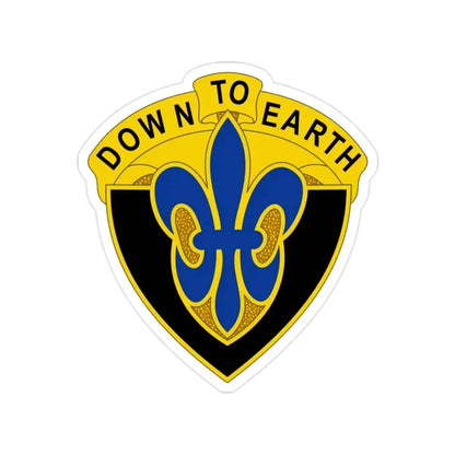 389 Engineer Battalion (U.S. Army) Transparent STICKER Die-Cut Vinyl Decal 2 Inch - The Sticker Space