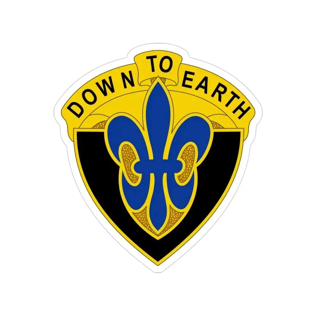 389 Engineer Battalion (U.S. Army) Transparent STICKER Die-Cut Vinyl Decal 3 Inch - The Sticker Space