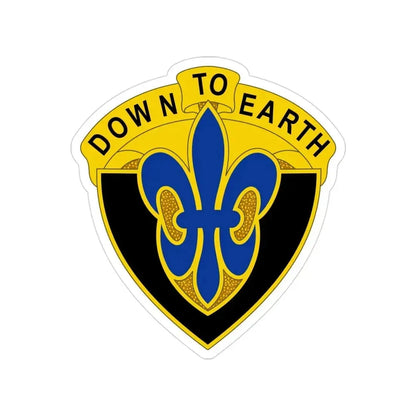 389 Engineer Battalion (U.S. Army) Transparent STICKER Die-Cut Vinyl Decal 3 Inch - The Sticker Space