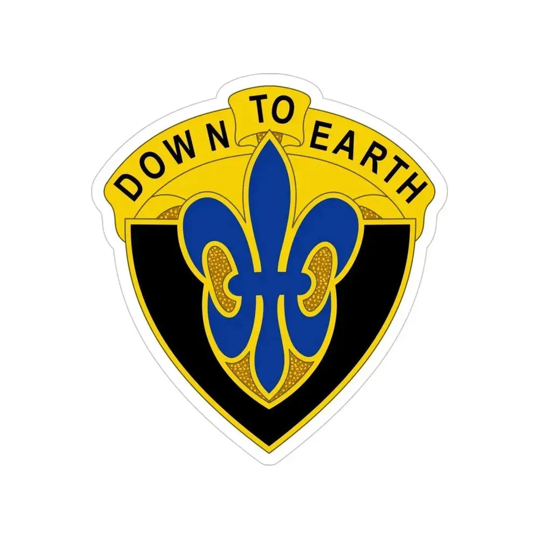 389 Engineer Battalion (U.S. Army) Transparent STICKER Die-Cut Vinyl Decal 4 Inch - The Sticker Space