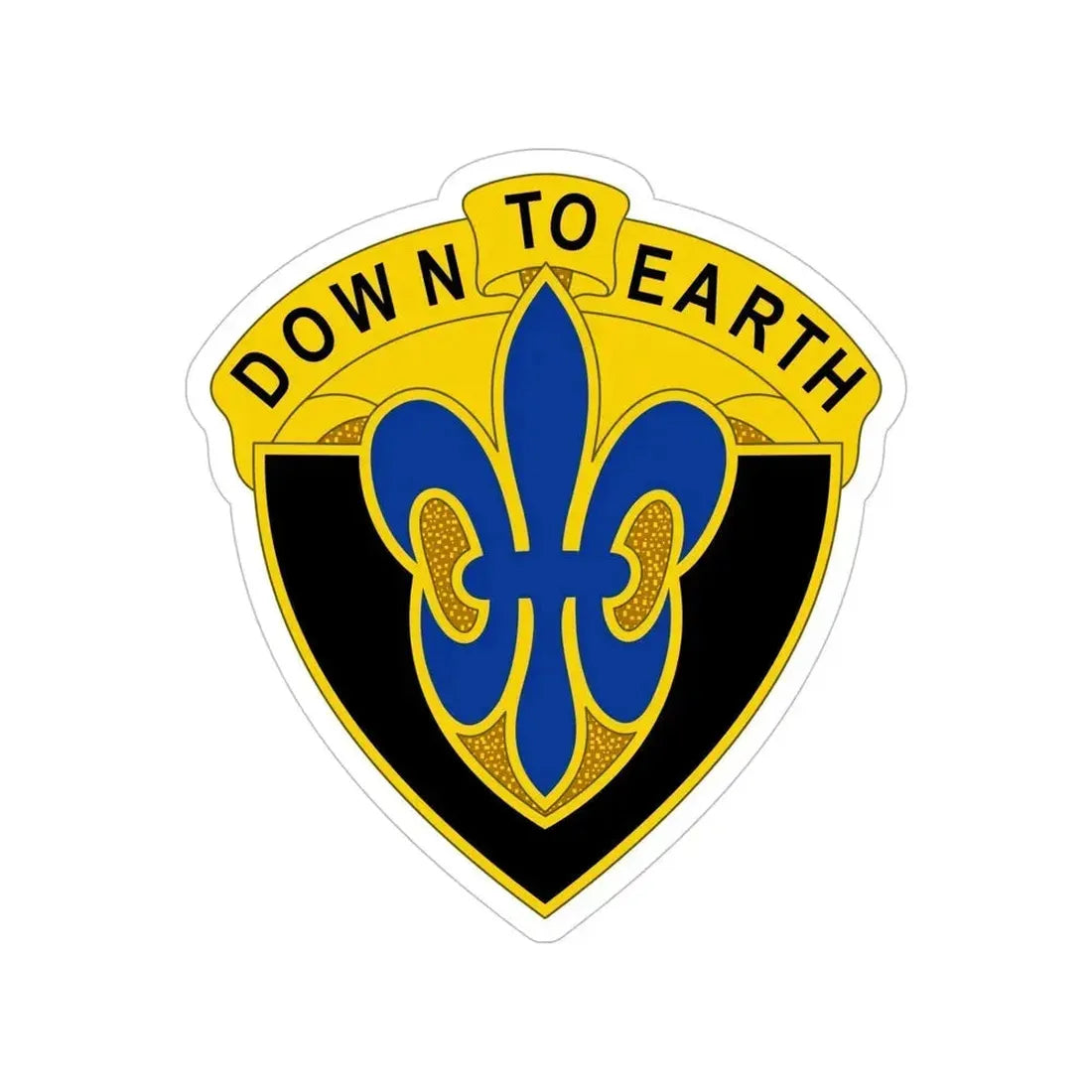 389 Engineer Battalion (U.S. Army) Transparent STICKER Die-Cut Vinyl Decal 5 Inch - The Sticker Space