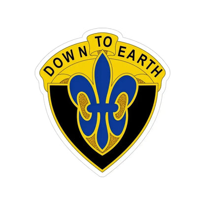 389 Engineer Battalion (U.S. Army) Transparent STICKER Die-Cut Vinyl Decal 6 Inch - The Sticker Space