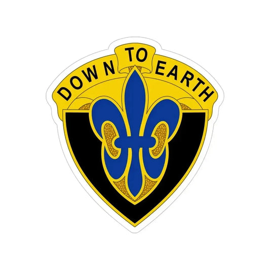 389 Engineer Battalion (U.S. Army) Transparent STICKER Die-Cut Vinyl Decal 6 Inch - The Sticker Space