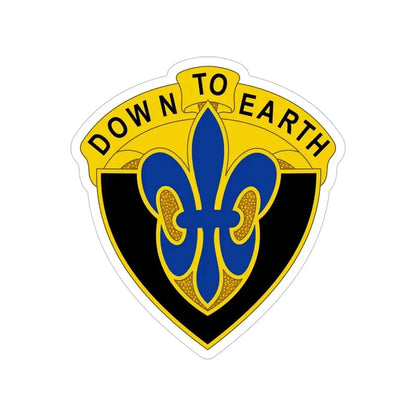 389 Engineer Battalion (U.S. Army) Transparent STICKER Die-Cut Vinyl Decal - The Sticker Space