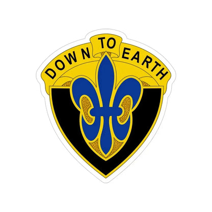 389 Engineer Battalion (U.S. Army) Transparent STICKER Die-Cut Vinyl Decal - The Sticker Space