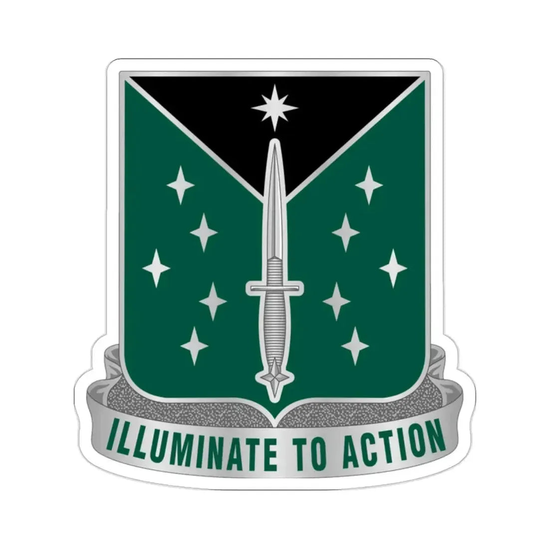 389 Military Intelligence Battalion 2 (U.S. Army) STICKER Vinyl Die-Cut Decal 2 Inch - The Sticker Space