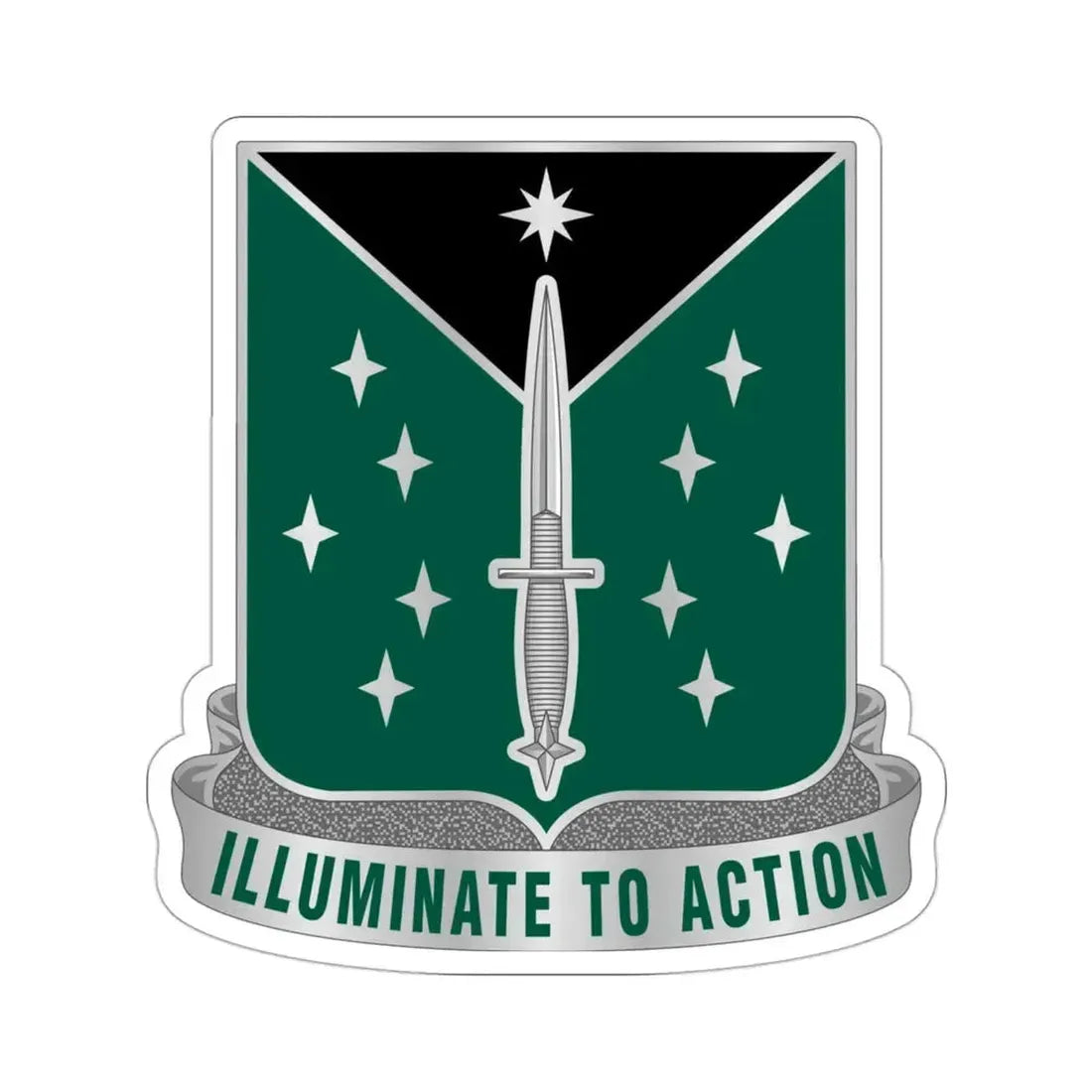 389 Military Intelligence Battalion 2 (U.S. Army) STICKER Vinyl Die-Cut Decal 3 Inch - The Sticker Space