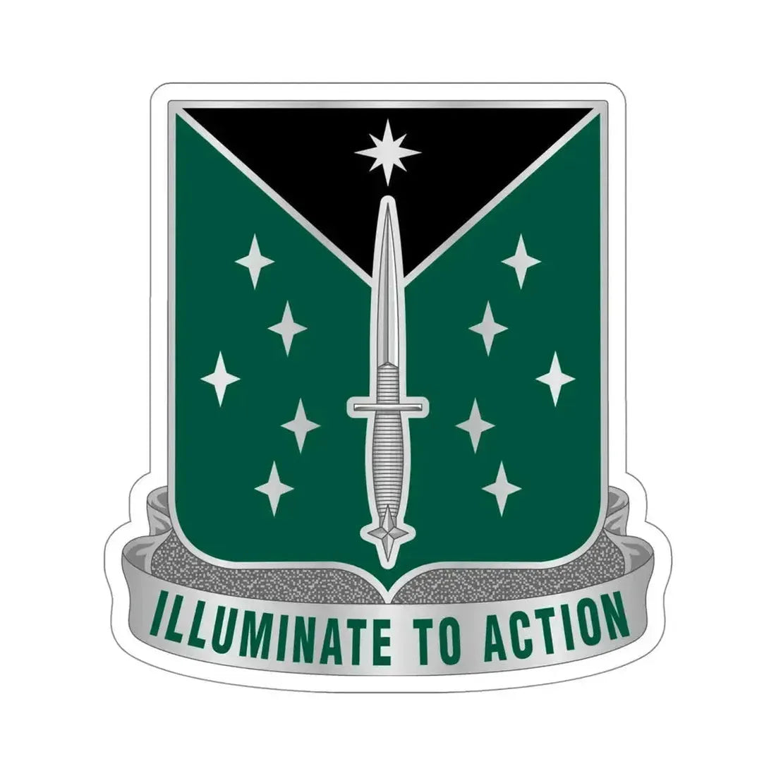 389 Military Intelligence Battalion 2 (U.S. Army) STICKER Vinyl Die-Cut Decal 5 Inch - The Sticker Space