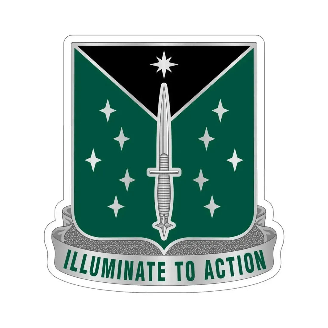 389 Military Intelligence Battalion 2 (U.S. Army) STICKER Vinyl Die-Cut Decal 6 Inch - The Sticker Space