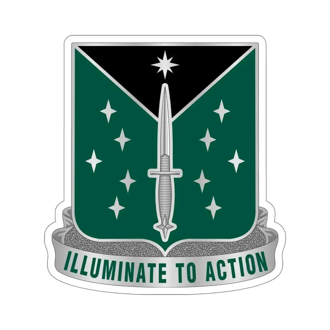 389 Military Intelligence Battalion 2 (U.S. Army) STICKER Vinyl Die-Cut Decal 6 Inch - The Sticker Space