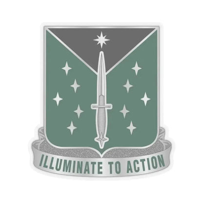 389 Military Intelligence Battalion 2 (U.S. Army) STICKER Vinyl Kiss-Cut Decal 2 Inch Transparent - The Sticker Space