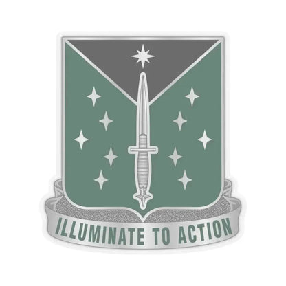 389 Military Intelligence Battalion 2 (U.S. Army) STICKER Vinyl Kiss-Cut Decal 4 Inch Transparent - The Sticker Space