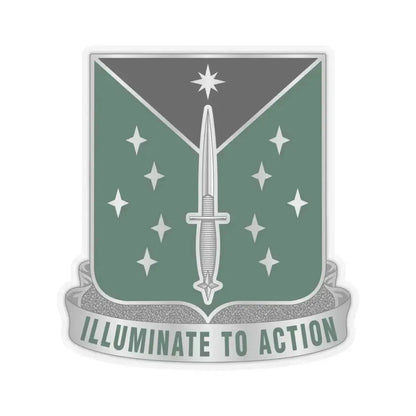 389 Military Intelligence Battalion 2 (U.S. Army) STICKER Vinyl Kiss-Cut Decal 6 Inch Transparent - The Sticker Space