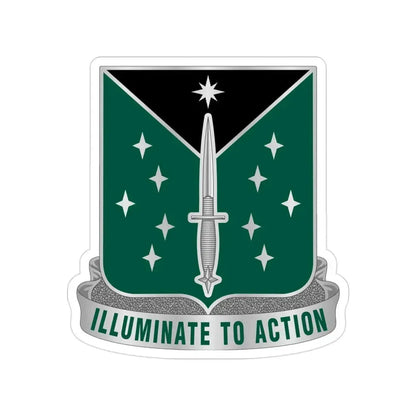 389 Military Intelligence Battalion 2 (U.S. Army) Transparent STICKER Die-Cut Vinyl Decal 3 Inch - The Sticker Space