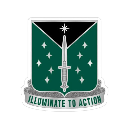 389 Military Intelligence Battalion 2 (U.S. Army) Transparent STICKER Die-Cut Vinyl Decal 4 Inch - The Sticker Space