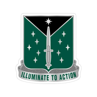 389 Military Intelligence Battalion 2 (U.S. Army) Transparent STICKER Die-Cut Vinyl Decal 5 Inch - The Sticker Space