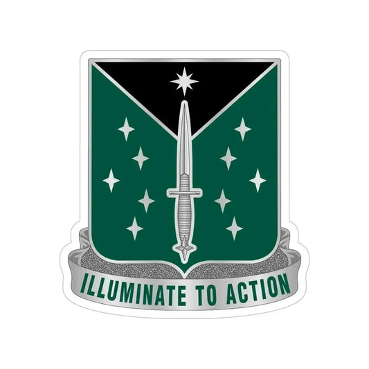 389 Military Intelligence Battalion 2 (U.S. Army) Transparent STICKER Die-Cut Vinyl Decal 6 Inch - The Sticker Space