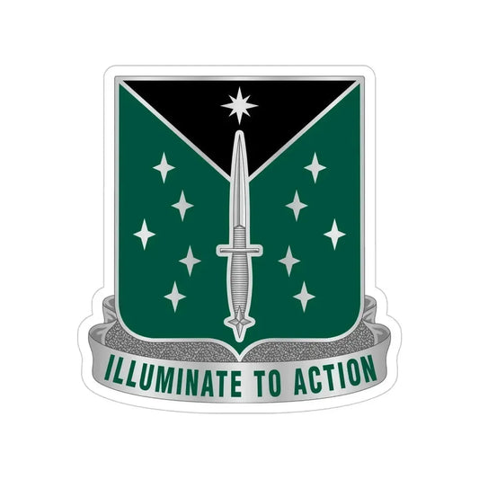 389 Military Intelligence Battalion 2 (U.S. Army) Transparent STICKER Die-Cut Vinyl Decal 6 Inch - The Sticker Space